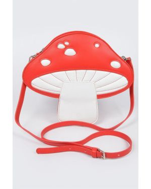 Fashnzfab Creative Mushroom Clutch - Red