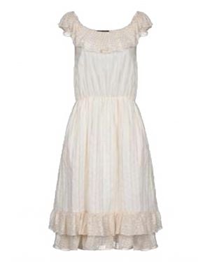 Twinset Midi Dress - White