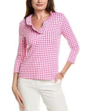 J.McLaughlin Durham Catalina Cloth Top - Red