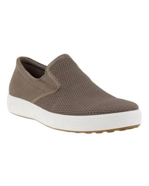 Ecco Soft 7 Slip On Sneakers - Gray