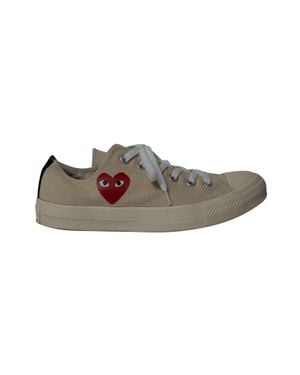 Comme des Garçons Comme Des Garcons Play X Converse Low Top Sneakers - Brown