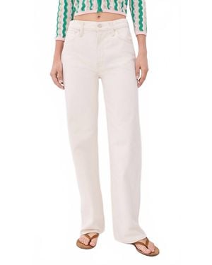 Mother The Dodger Skimp Jeans - White