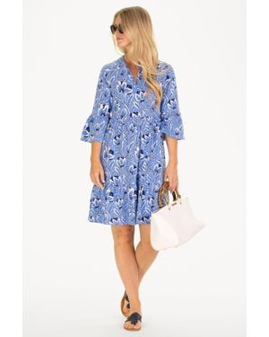 Duffield Lane The Eveline Dress - Blue