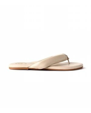 Solei Sea Gisel Thong Sandals - White