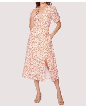Lost + Wander Enamour Midi Dress - Pink