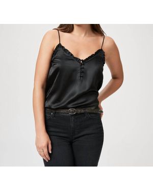 PAIGE Reina Cami Top - Black