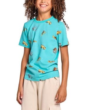 Life Is Good. Life Is Good Crusher T-Shirt - Blue