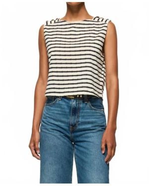 Nation Ltd Bettina Stripe Tank Top - Blue
