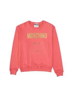 Moschino Cotton Logo Sweatshirt - Pink