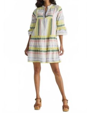 Thml Bell Sleeve Pattern Knit Dress - Multicolor