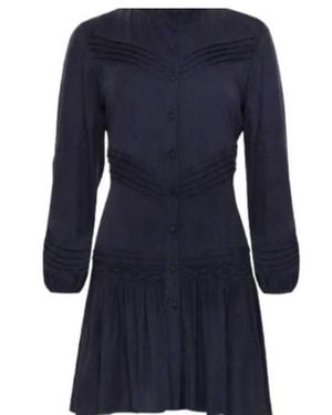 Anna Cate Grace Mini Dress - Blue