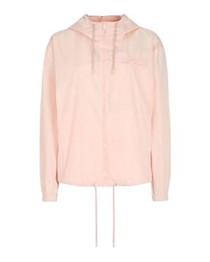 Bally Waterproof Hooded Raincoat - Pink