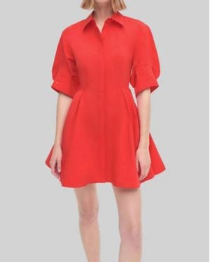 Jonathan Simkhai Jazzie Mini Dress - Red