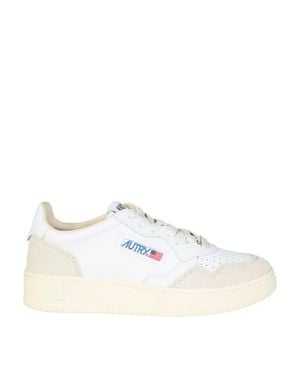 Autry Medialist Low Wom Sneakers - White