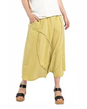 Cynthia Ashby Asymmetrical Skirt - Yellow