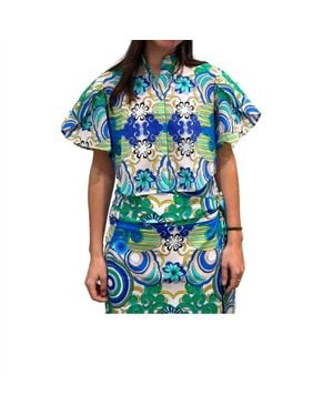 De Loreta Daniela Blouse - Blue