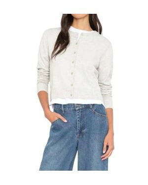 Xirena Calder Button Front Cardigan - White
