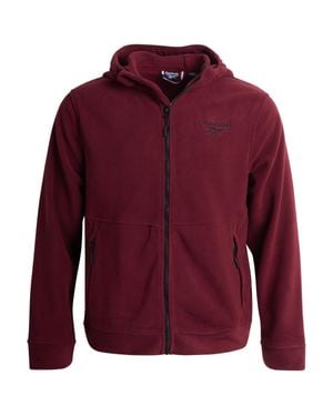 Reebok Fleece Lightweight Fleece Jacket - Red