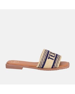 Makers Bobbie Game Day Texas Sandals - Blue