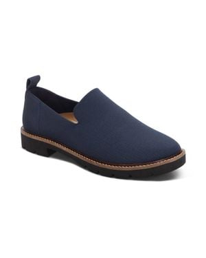 Aetrex Chloe Slip On Loafers - Blue
