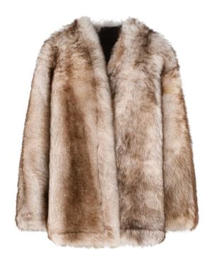 Salvatore Santoro Sheepskin Fur Jacket - Brown