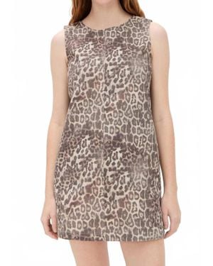 Little Lies Ashley Mini Dress - Brown