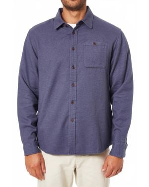 Katin Twiller Flannel Shirt - Blue