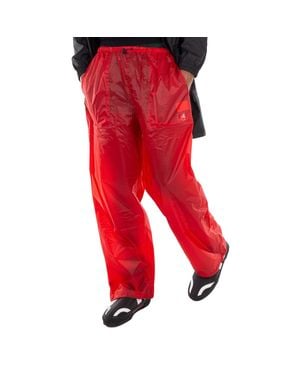 Rains Norton Wide Leg Pants - Red