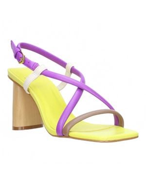 Carrano Leather Strappy Sandal - Metallic