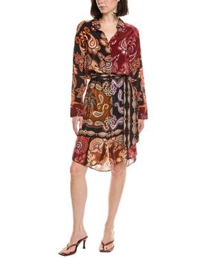 FARM Rio Maxi Shirt - Red