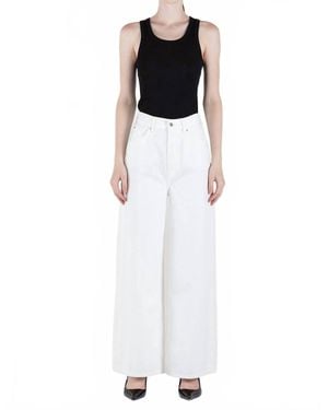 eTica Marley Ultra High Jeans - White
