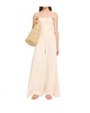 By Malene Birger Marciel Stretch Jumpsuit - Natural
