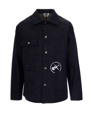 A.P.C. Jacket Grand Jack Frgmt - Blue