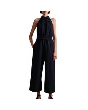 Apiece Apart Archer Sleeveless Jumpsuit - Black