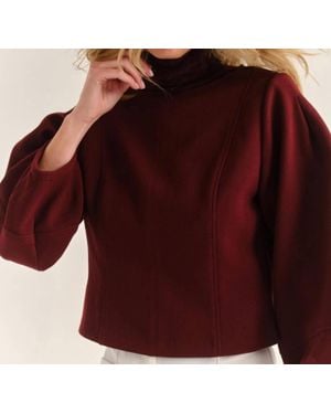 Cartolina Nantucket Neely Boatneck Top - Red