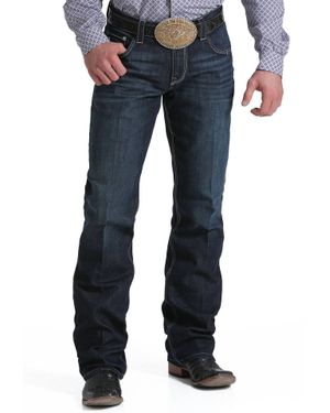 Cinch Performance Mid Rise Relaxed Fit Boot Cut Jeans - Blue