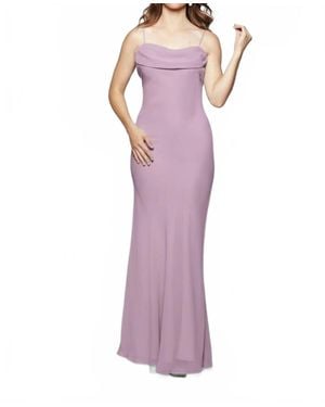 Milano Formals Flowing Muse Maxi Dress - Purple