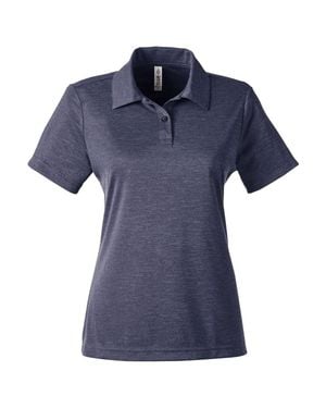 Team 365 Zone Sonic Heather Performance Polo - Blue