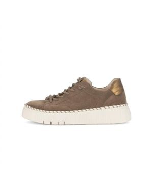 Gabor Low Top Platform Sneaker - Brown