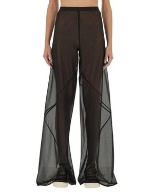 Rick Owens X Lilies Farrah Bias" Pants - Black