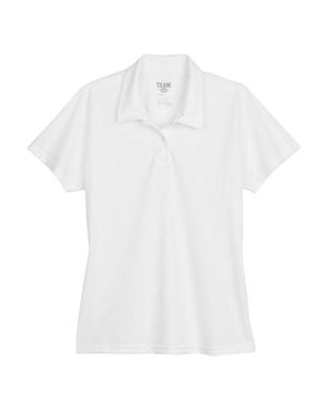 Team 365 Command Snag Protection Polo - White