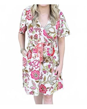 spartina 449 Lea Jersey Dress - White
