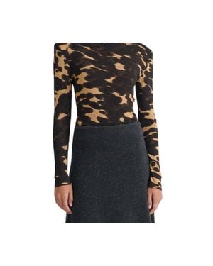 Nanushka Nayeli Turtleneck Top - Black