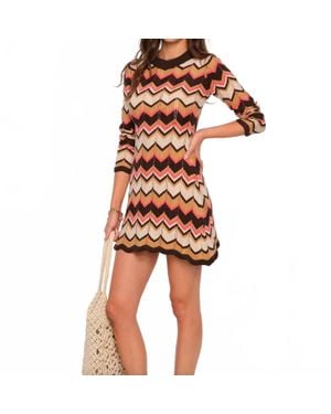Heartloom Aston Knit Mini Dress - Red