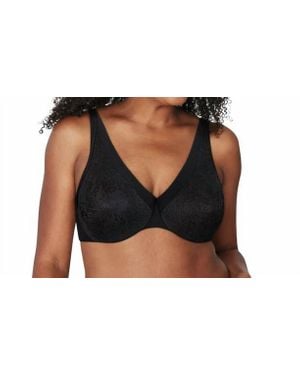 Playtex Ultra Soft No Poke Dreamwire Underwire Bra - Black