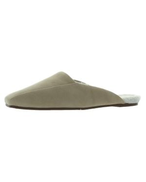 Franco Sarto Sandra 2 Suede Slip On Mules - Green