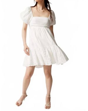En Saison Juliet Mini Dress - White