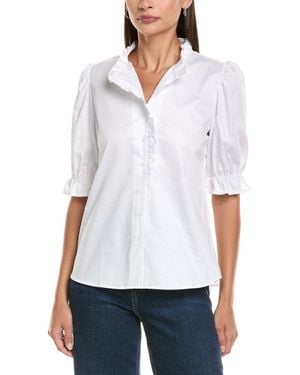 tyler boe Gwen Blouse - White