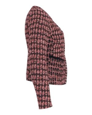 Maje Tweed Jacket - Red