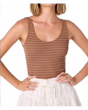Astr Kaylea Scoop Neck Tank Top - Black